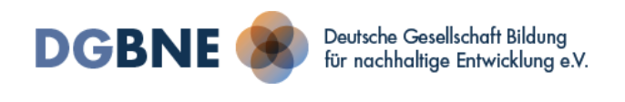 Bildung für nachhaltige Entwicklung